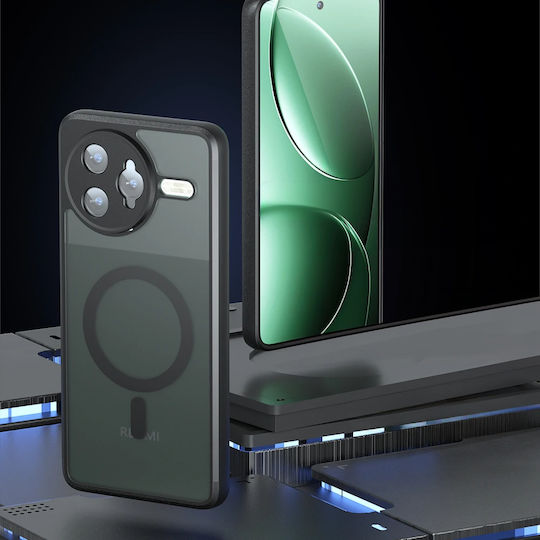 Erbord Back Cover Πλαστικό / Σιλικόνης Μαύρο (Poco F7 Ultra)