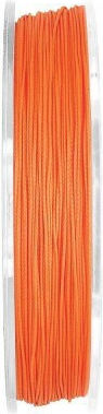 Fir Textile Baracuda Spider X9 200 M 9 Parallel Braided Strands Orange-fluorescent