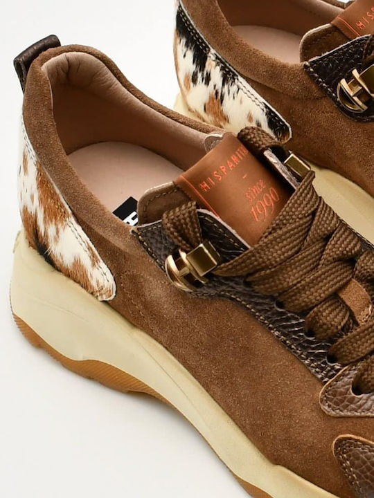 Sneakers Brown Leather