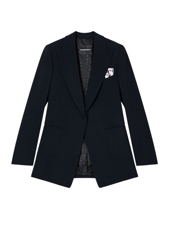 Emporio Armani Women's Blazer Black