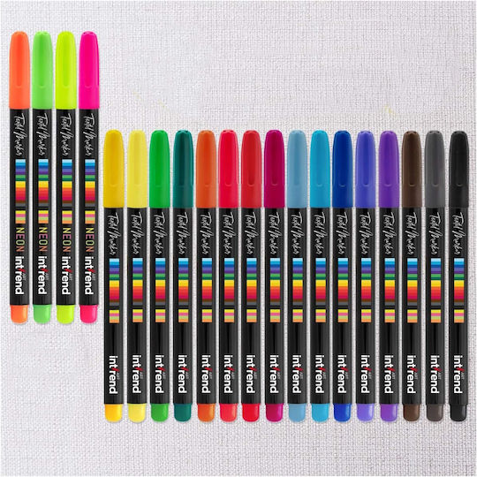 20 Colored Malsets 25Stück