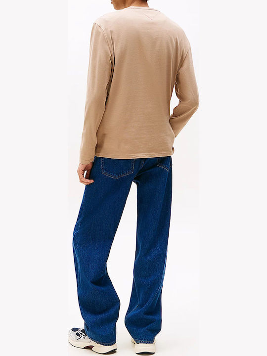 Long Sleeve Blouse Sandy Brown