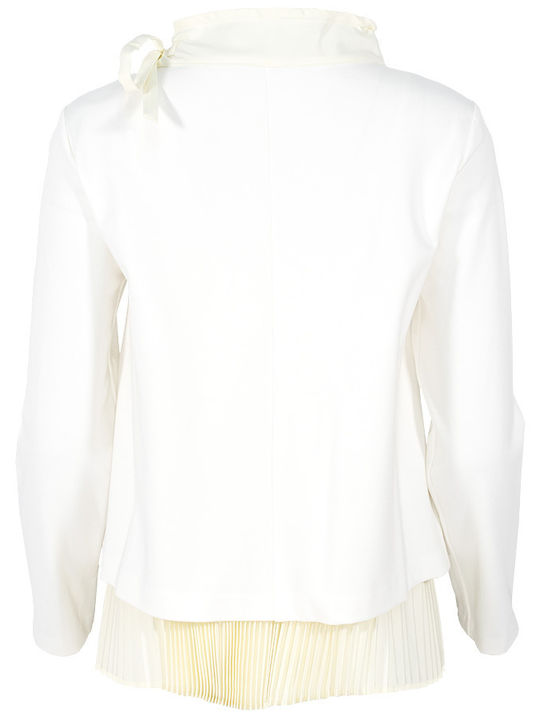 Women's Blouse Long Sleeve White