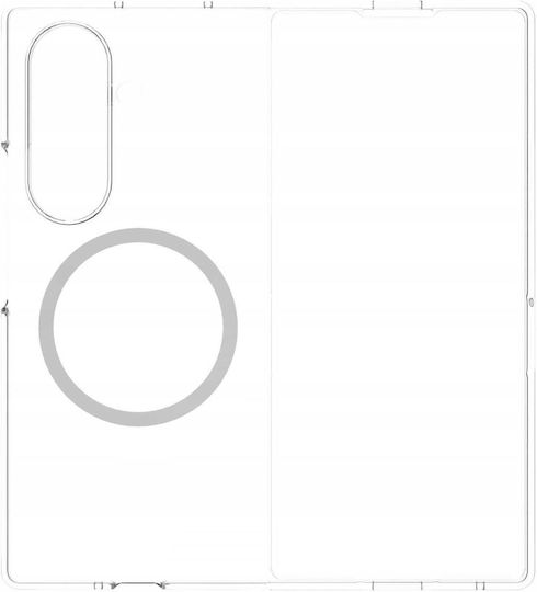 Spacecase Crystal Back Cover Plastic 2mm Transparent (Galaxy Z Fold7)
