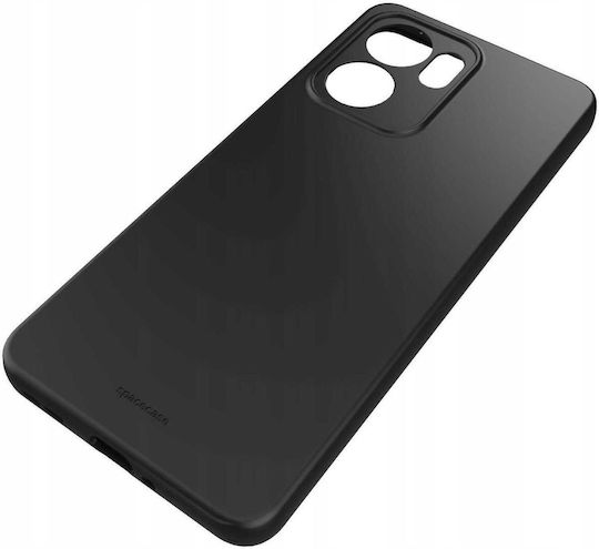 Spacecase Silicone Back Cover Σιλικόνης Μαύρο (Oppo Reno13 F / FS)
