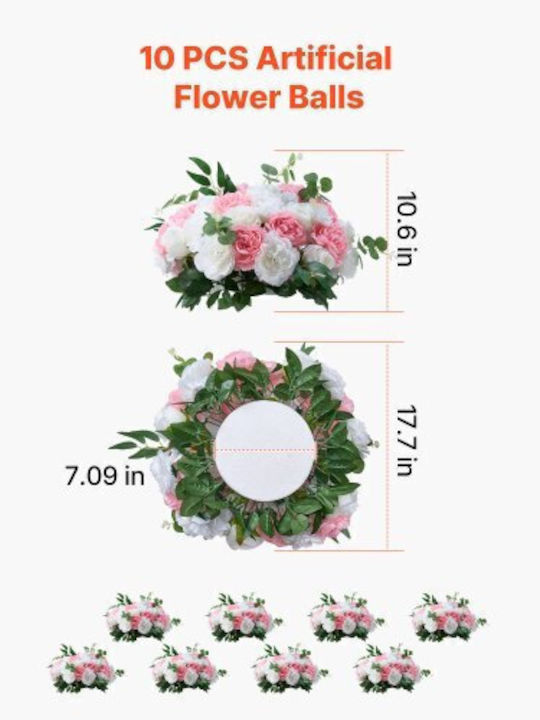 Vevor Wedding Decoration 10pcs 26.924cm 3700gr