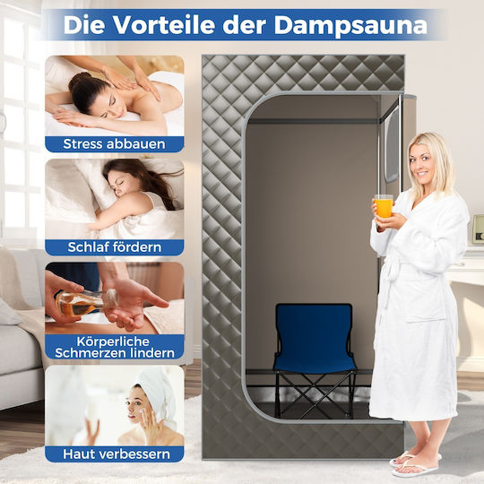 Costway Einzelsauna Innenbereich BxTxH