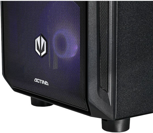 Actina KOMACNGIP0257 Gaming Desktop PC (Ryzen 7-7700/32GB DDR5/2TB SSD/Radeon RX 9070/Fără OS)