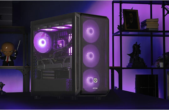 Actina KOMACNGIP0251 Гейминг Настолен компютър (Ryzen 9-9900X/32GB DDR5/2TB SSD/Radeon RX 9070 XT/Без операционна система)
