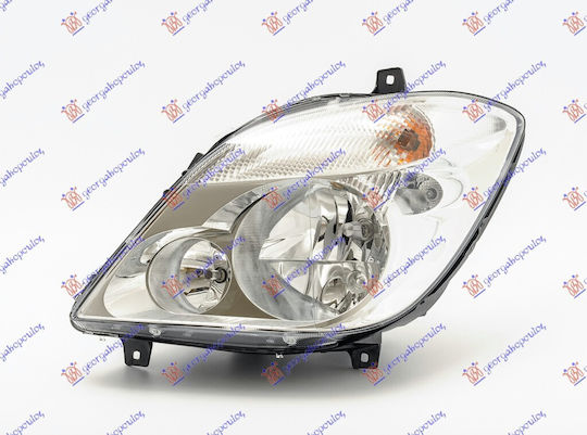 Hella Αριστερό Μπροστινό Φανάρι Mercedes-Benz Sprinter 2006-2013