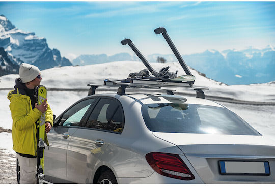 Nordrive Nordic-King Car Ski Mounts Suitable for 6 Ski Pairs or 4 Snowboards