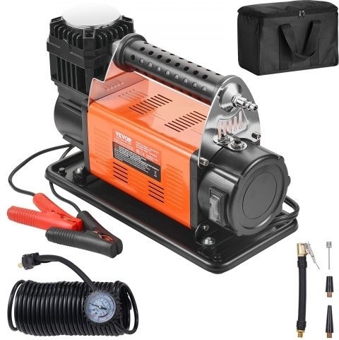 Τρόμπα Αυτοκινήτου 150PSI με Κροκοδειλάκια Μπαταρίας 12V