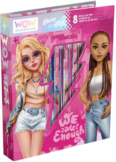 Set De Colorat Wow Generation Pentru Copii Cu Carioci Gel