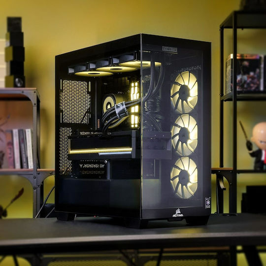 Actina KOMACNGIP0215 Гейминг Настолен компютър (Ryzen 7-7800X3D/32GB DDR5/2TB SSD/GeForce RTX 5080/W11 Home)
