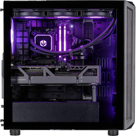 Actina KOMACNGIP0235 Гейминг Настолен Компютър Ryzen 7-7800X3D 32GB DDR5 2TB SSD GeForce RTX 5070 Без Операционна Система