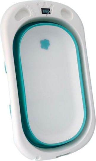 Faltbare Babybadewanne mit Thermometer Mehrfarbig