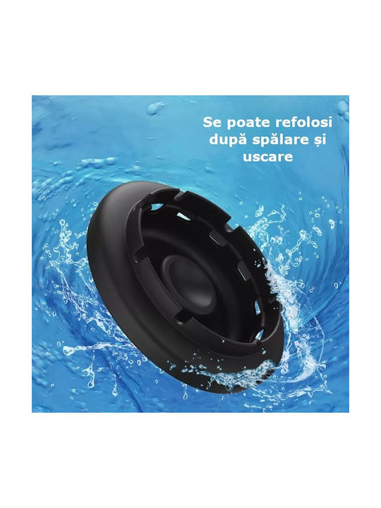 Cenușare Electrică Purificator De Aer Cu Ventuză Epoxidic Antitopire Deodorant Eliminare Miros Gri