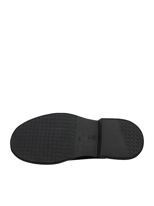 Δερμάτινα Ανδρικά Oxfords Μαύρα