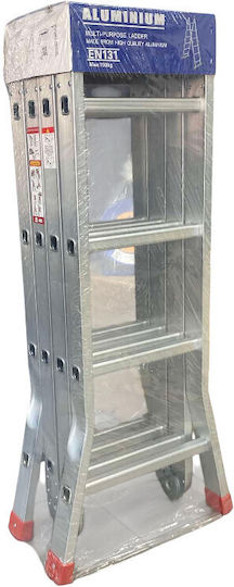 Mehrzweckleiter Aluminium 4x4