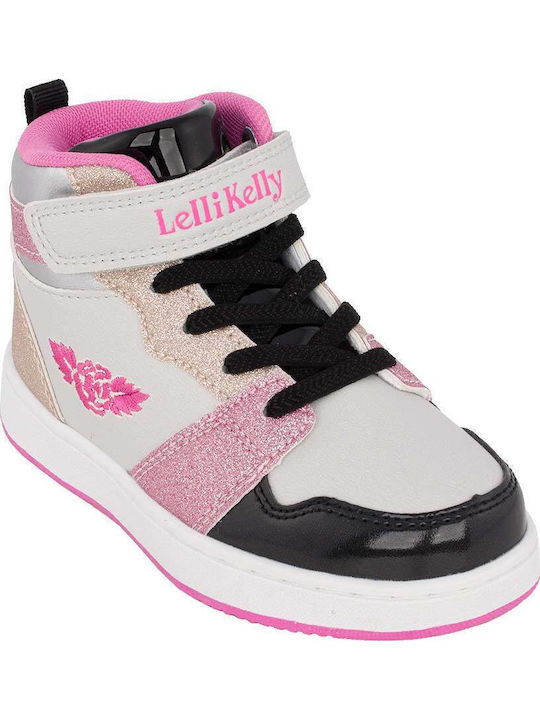 Kids Sneakers High with Scratch White