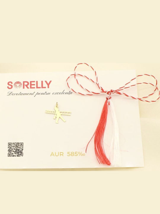 Sorelly Pandantiv Pentru Copii Din Aur 14K