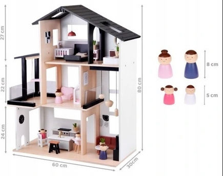 Wooden Dollhouse