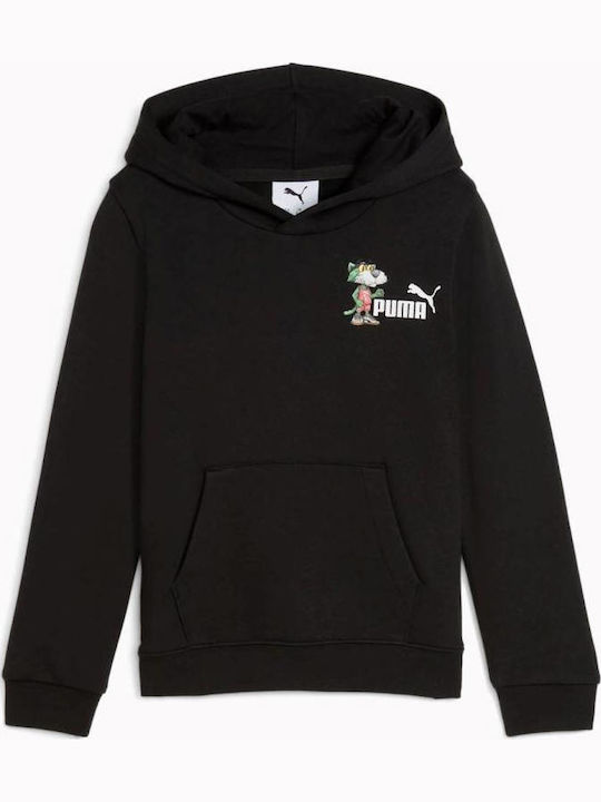Kids Sweatshirt with Hood Black Hoodie Hoodie