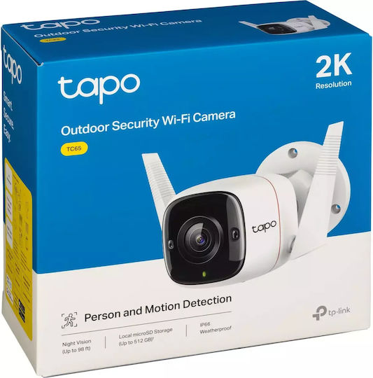 TP-LINK TC65 v1 IP Überwachungskamera Full HD+ 3MP Wasserdicht mit Zwei-Wege-Kommunikation