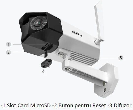 Reolink Duo 2 WiFi IP Dual Κάμερα Παρακολούθησης Wi-Fi 4K Αδιάβροχη με Αμφίδρομη Επικοινωνία
