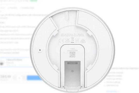 Ubiquiti UVC-G5-Dome IP Κάμερα Παρακολούθησης Full HD+ 5MP Αδιάβροχη με Αμφίδρομη Επικοινωνία