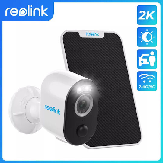 Reolink Argus 3 Pro IP Камера за наблюдение Wi-Fi Full HD+ 4MP Водоустойчива с Двупосочна Комуникация