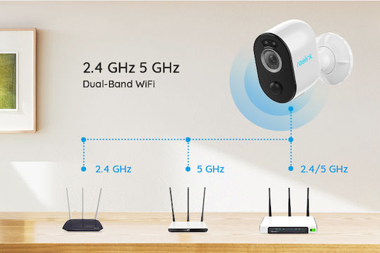 Reolink Argus 3 Pro IP Камера за наблюдение Wi-Fi Full HD+ 4MP Водоустойчива с Двупосочна Комуникация