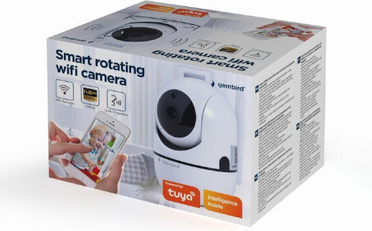 Gembird TSL-CAM-WRHD-02 IP Surveillance Camera Wi-Fi Full HD 1080p with Two-Way Communication and Lens 3.6mm