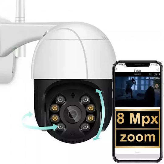 Jortan Jortan JT-8181XM IP Surveillance Camera Wi-Fi Full HD 1080p Waterproof Battery Powered with Two-Way Communication and Lens 3.6mm