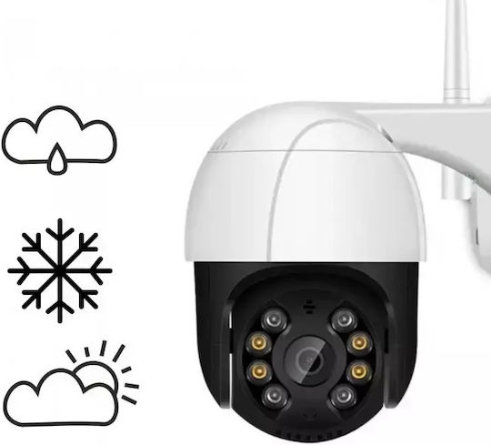 Jortan Jortan JT-8181XM IP Surveillance Camera Wi-Fi Full HD 1080p Waterproof Battery Powered with Two-Way Communication and Lens 3.6mm