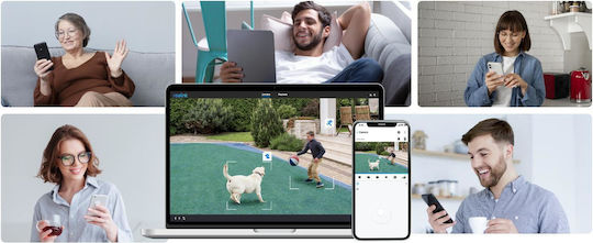 Reolink Argus IP Surveillance Camera Wi-Fi 4K Waterproof Battery Powered with Two-Way Communication and Lens 4mm