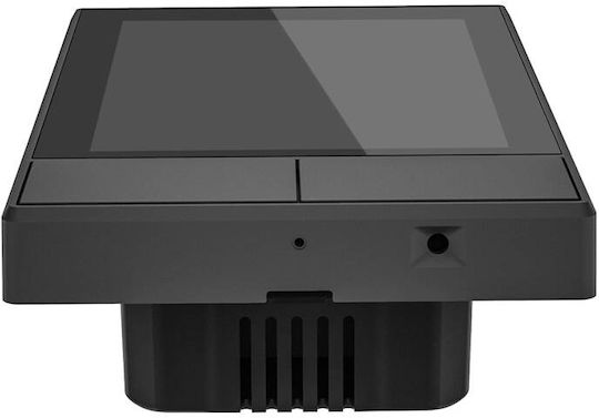 Sonoff Nspanel Vertiefter Elektrischer Wandtaster mit Touchscreen Wi-Fi Schwarzer