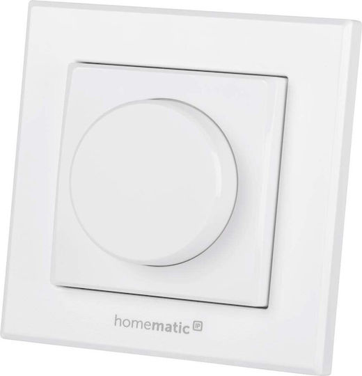 HomeMatic IP HMIP-WRCR Стенен Еднопосочен Стенен Прекъсвач с Бяла Рамка