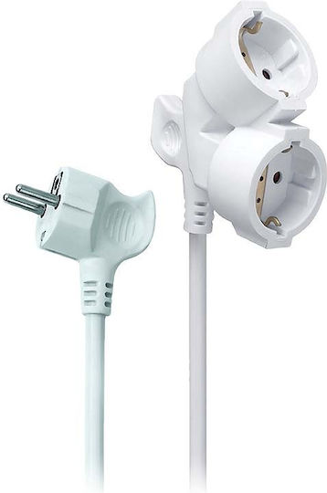 SAS Extension Cable Cord 3 x 1.5mm²/10m White