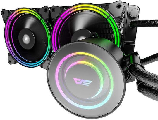 Darkflash TR-240 RGB v3 Υδρόψυξη AIO CPU με 2 Ανεμιστήρες 120mm