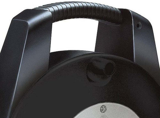 Brennenstuhl Vario Line Closed Type Extension Reel Cord 3 x 1.5mm²/15m Black