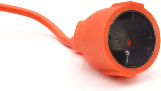 Geko 1 Platz mit Kabel 20m Orange