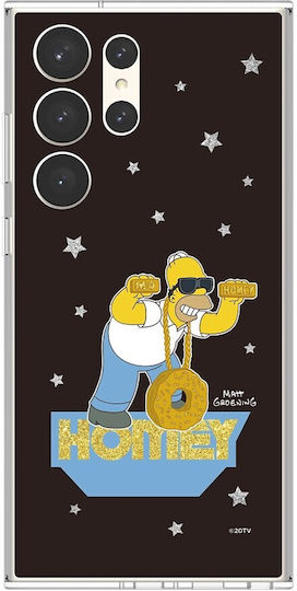 Samsung The Simpsons Задна Корица Силикон Черен Galaxy S23
