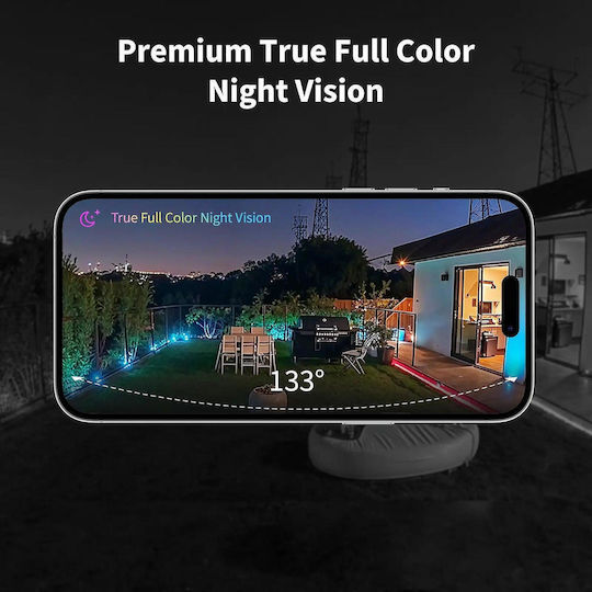 Aqara HUBG5PRO-W-POE IP Cameră de Supraveghere Full HD+ 4MP Rezistentă la apă cu Lentilă 4.2mm