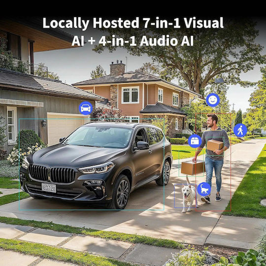 Aqara HUBG5PRO-W-POE IP Cameră de Supraveghere Full HD+ 4MP Rezistentă la apă cu Lentilă 4.2mm
