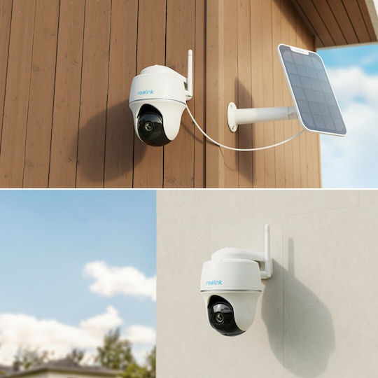 Reolink Argus PT IP Камера за наблюдение Wi-Fi Full HD+ 3MP Водоустойчива с Двупосочна Комуникация и Обектив 3.6мм