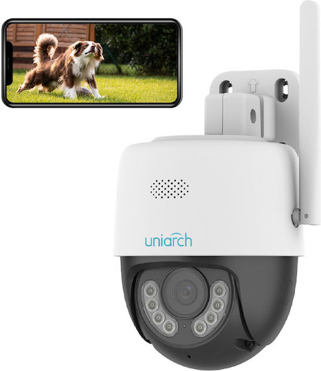 Uniarch UHO-P1A-M3F4D IP Surveillance Camera Wi-Fi Full HD+ 3MP Waterproof with Two-Way Communication and Lens 4mm