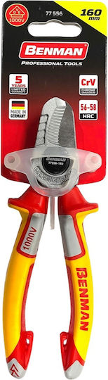 Benman Κόφτης Καλωδίων Ηλεκτρολόγου Powergrip Μήκους 160mm