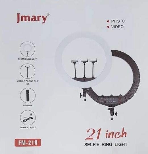 Jmary FM-21R Ringlicht 54cm mit Handyhalter
