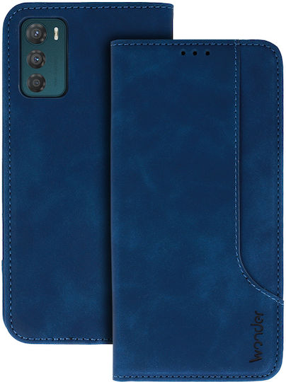 Prime Book Δερματίνης / Σιλικόνης Navy Μπλε (Moto G42)